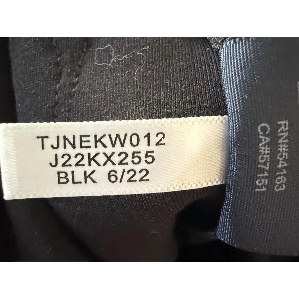 Tommy Hilfiger Jeans Womens Size 10 Black Knit J22KX255 Stretch Pants NWT